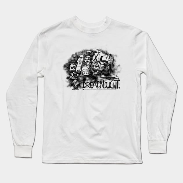 Dreadnought Long Sleeve T-Shirt by LonelyWinters